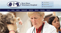 Desktop Screenshot of brynmawrvet.com